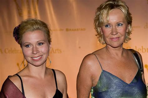 agnetha fältskog tochter drama|ABBAs Agnetha and Björns Daughter Didnt Recognize Them。